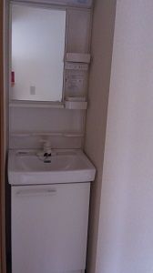 その他　朝の身支度には欠かせない独立洗面化粧台
