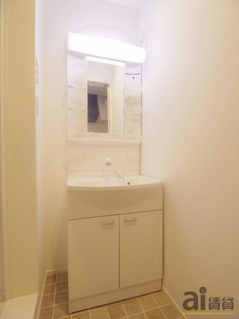 洗面設備　※同施工写真です。