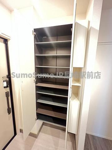 収納　ちょっとした収納スペースも充実しています