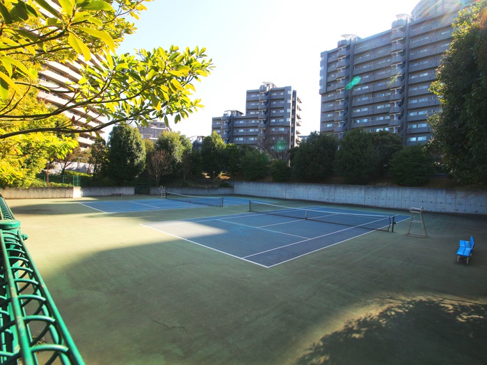 公園　テニスコート（敷地内）（公園）まで100m