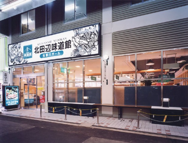 スーパー　北田辺味道館（スーパー）まで543m