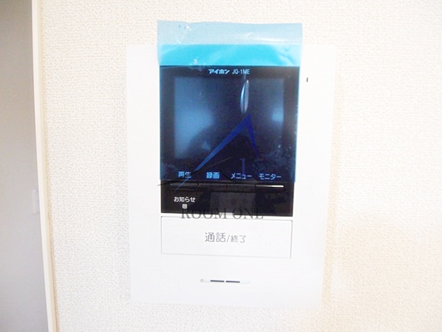 セキュリティ　モニター付きインターホンです。