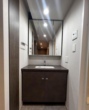 洗面設備　洗面所です