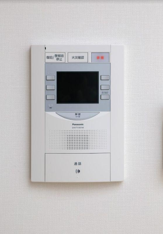 セキュリティ　プランドール江戸堀レジデンス　TVモニターホン