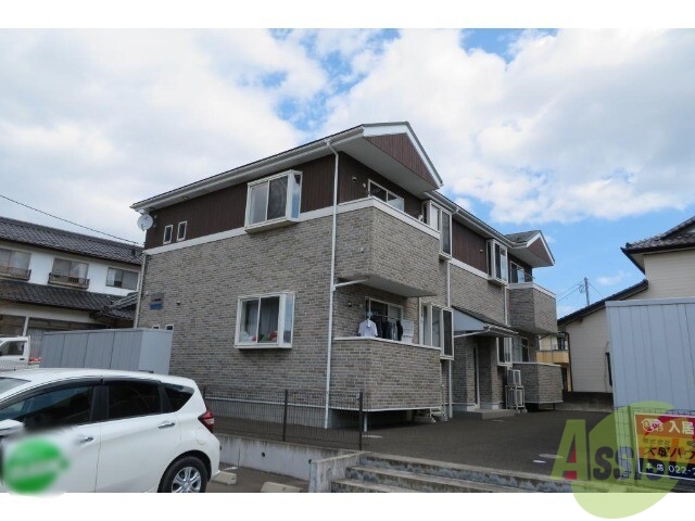 建物外観　仙台市太白区四郎丸「レーヴ落合参番館」