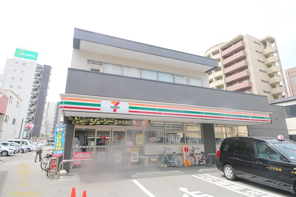 コンビニ　セブンイレブン 大阪中津南店（コンビニ）まで655m