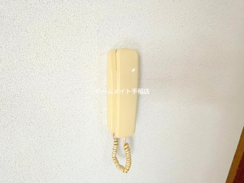 セキュリティ　インターホン付きで安心です♪