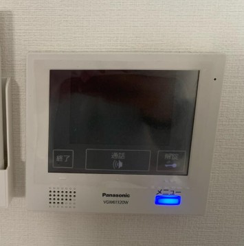 セキュリティ　写真は別号室です。現況優先になります。