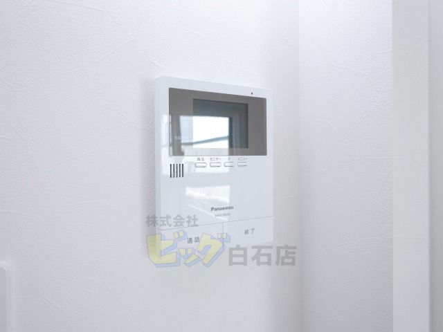 セキュリティ　モニター付きインターホン完備しています♪