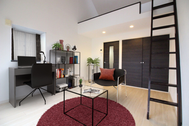 居室・リビング　※家具・家電はＣＧで合成しています