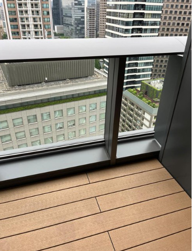 バルコニー　※別部屋の参考写真です。