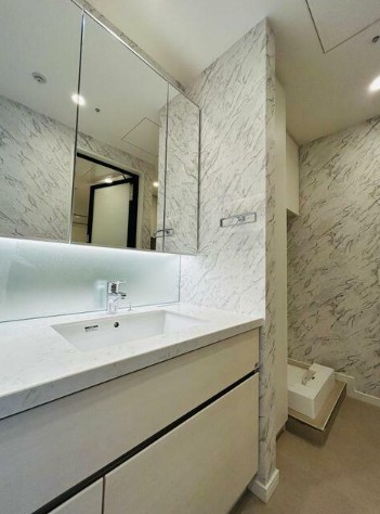 洗面設備　※別部屋の参考写真です。