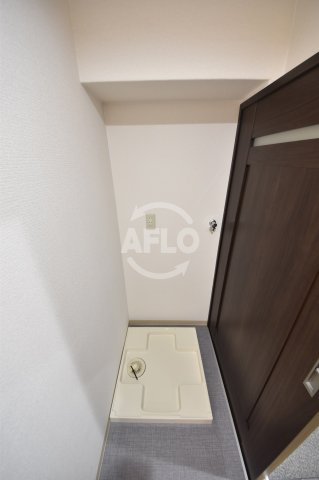 その他設備　ラインビルド肥後橋　室内洗濯パン