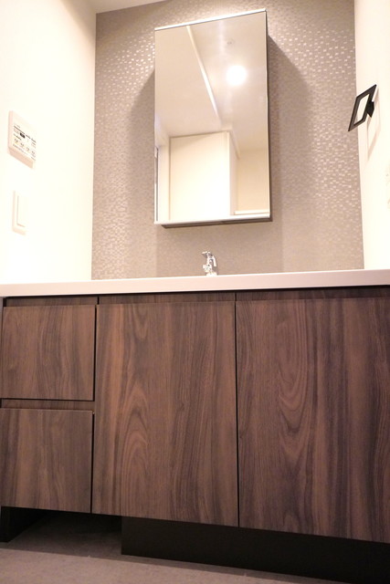 洗面設備　※写真は同タイプ住戸です。