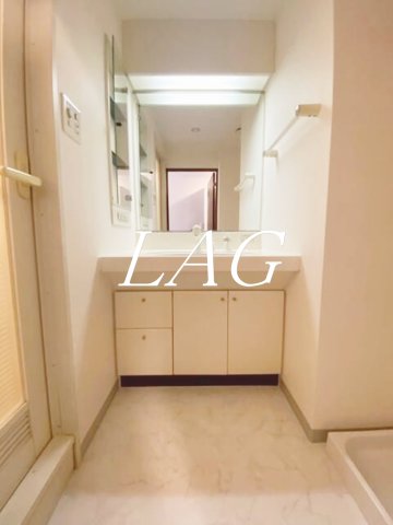 洗面設備　洗面台です。