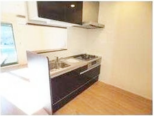 キッチン　【ペットと暮らせる明るいお部屋です♪】