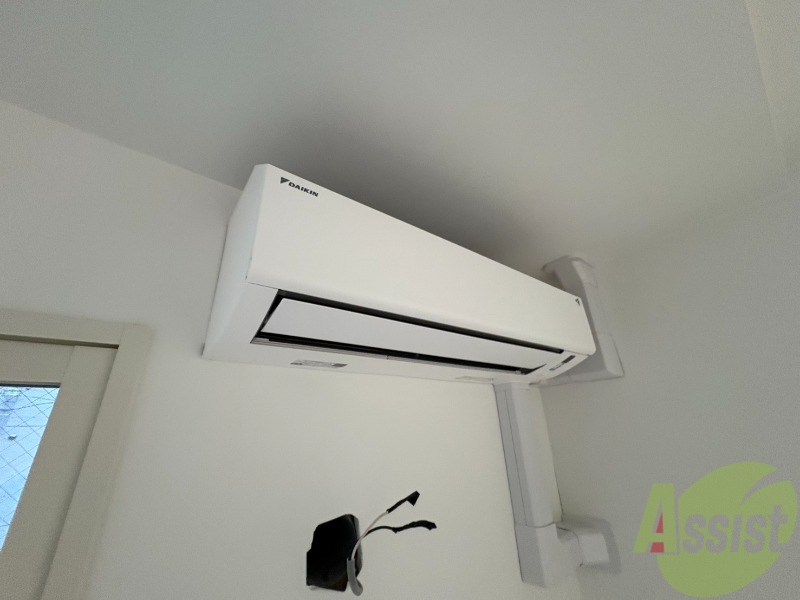 その他設備　エアコンが設置してありますので、寒暖対策もばっちり。