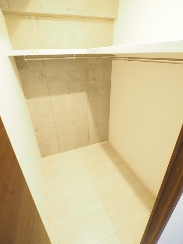 収納　大容量のウォークインクローゼット