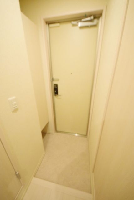 玄関　色調が異なります