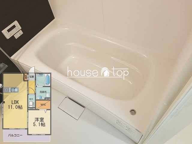 バス・シャワールーム　広々とした浴槽