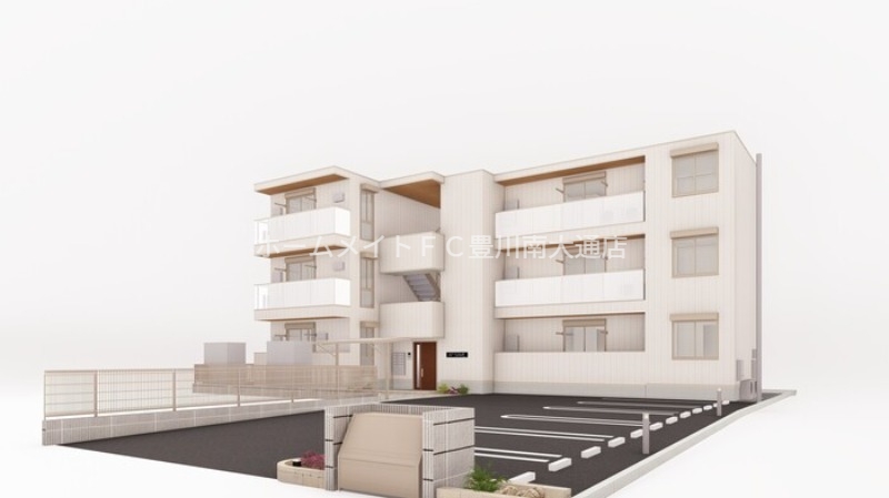 建物外観　完成予想図