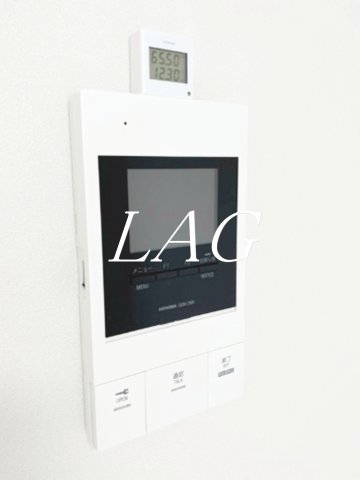 セキュリティ　モニター付きインターホンです。