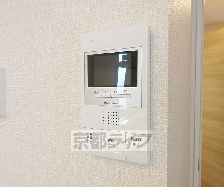 セキュリティ　モニター付きインターホン・
