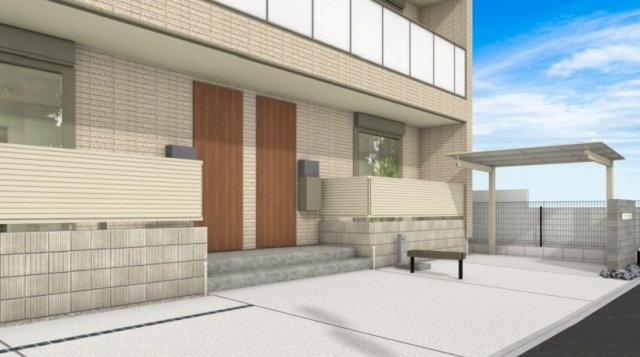 エントランス　完成パース