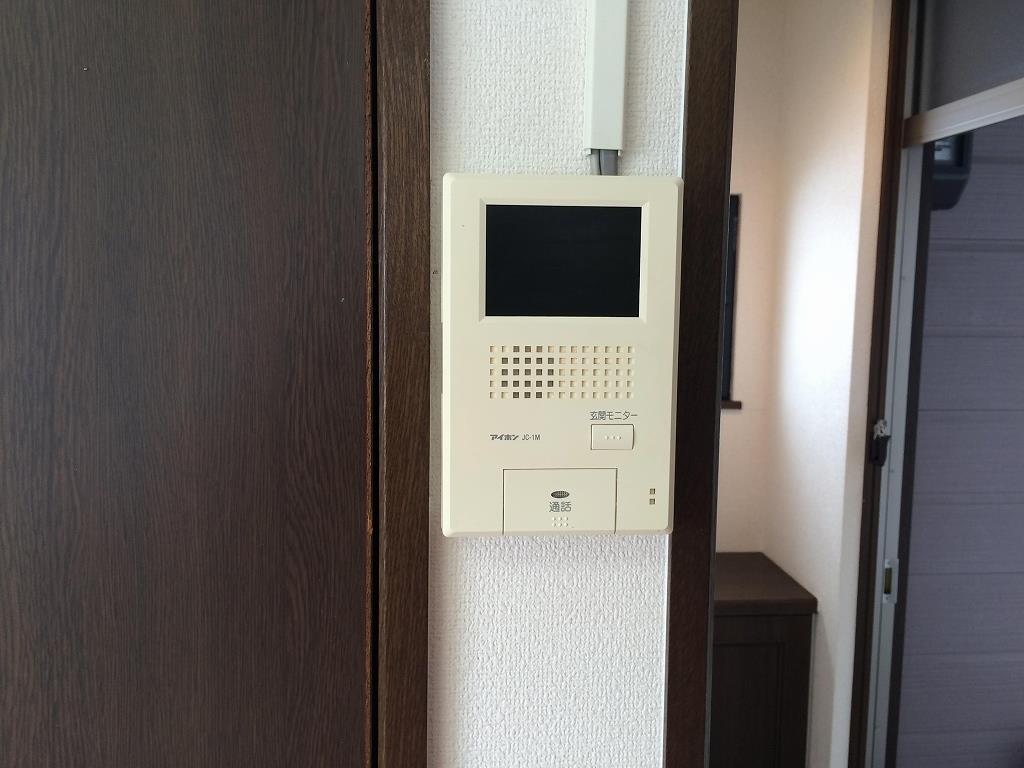 セキュリティ　TVモニターホンなので来客対応も安心です♪