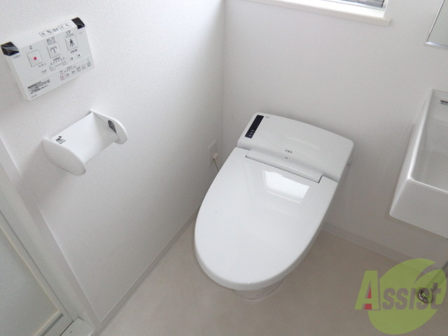 トイレ　きれいなお手洗いにトイレの神様も満足です