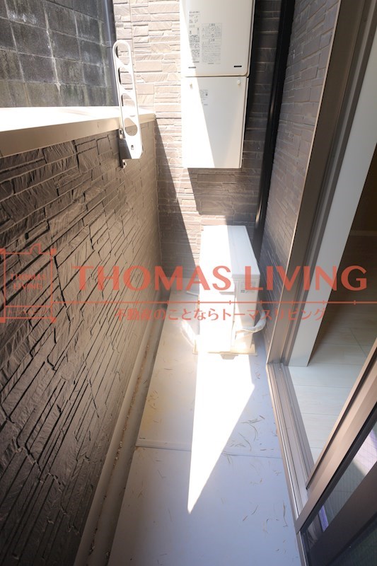 バルコニー　日当り良好。