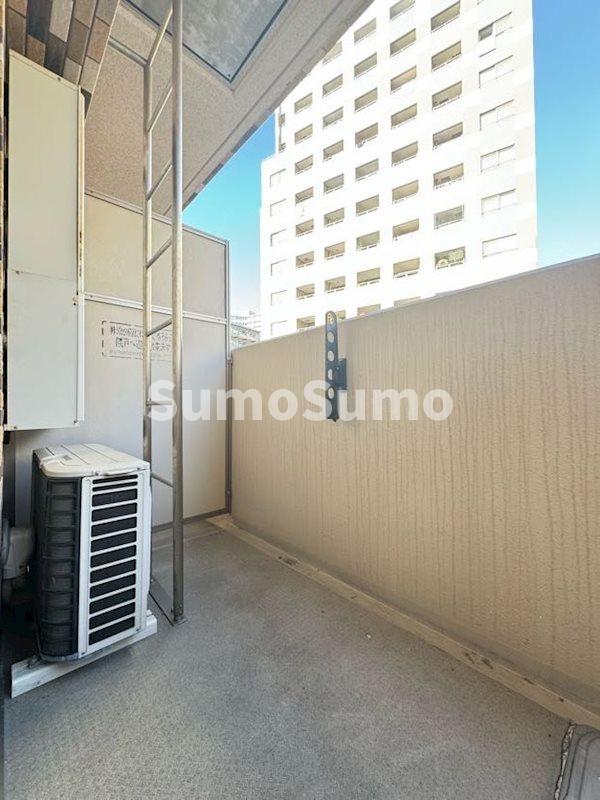 バルコニー　広々としたバルコニーです