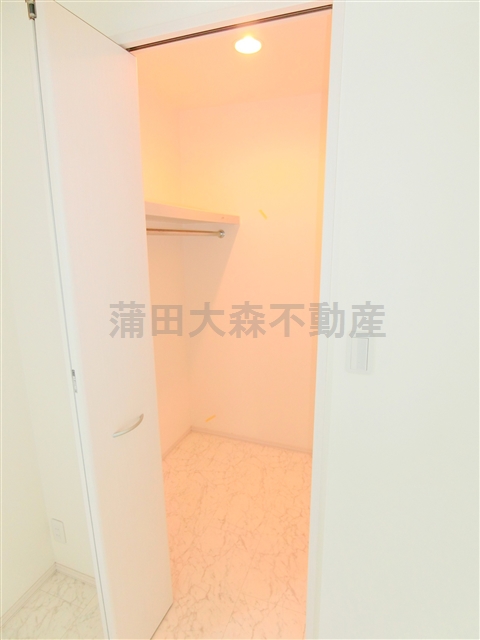 収納　大型収納　ウォークインクローゼット
