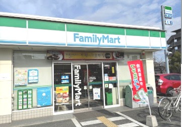 コンビニ　ファミリーマート 佐井寺南が丘店（コンビニ）まで481m