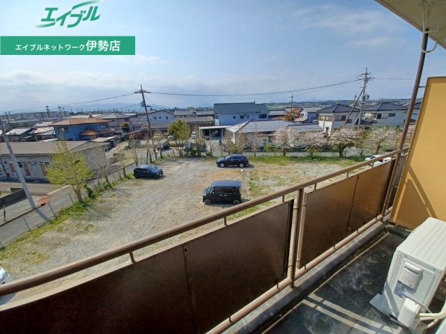 バルコニー　同物件別部屋の写真