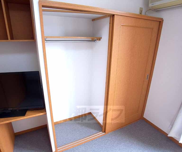 収納　２つの収納スペースがあります。