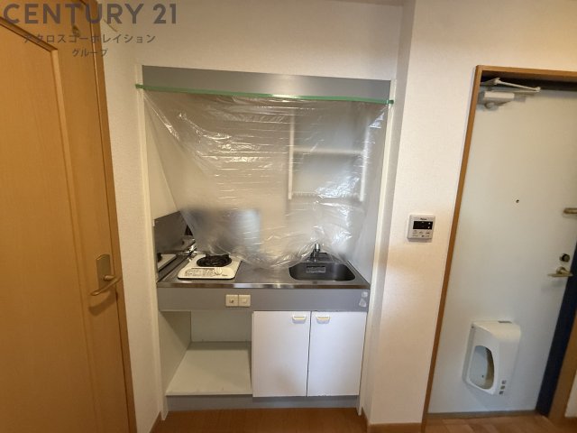 キッチン　ガスコンロ付で機能的なキッチンです！