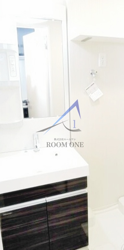 洗面設備　洗面台です。