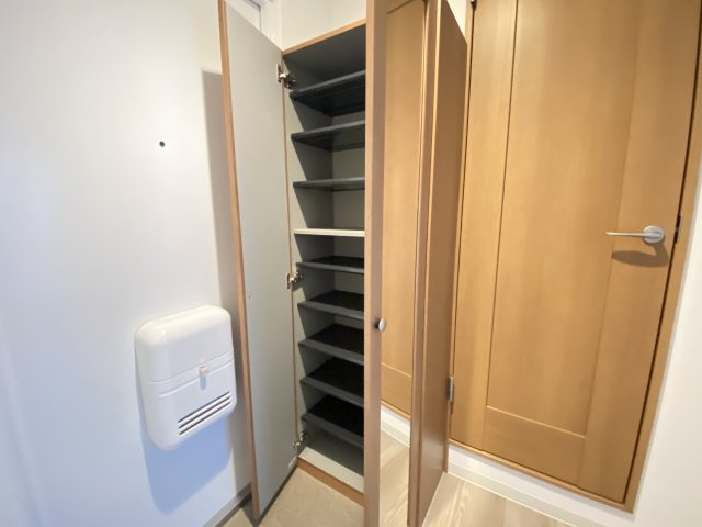 収納　ちょっとした収納スペースも充実しています
