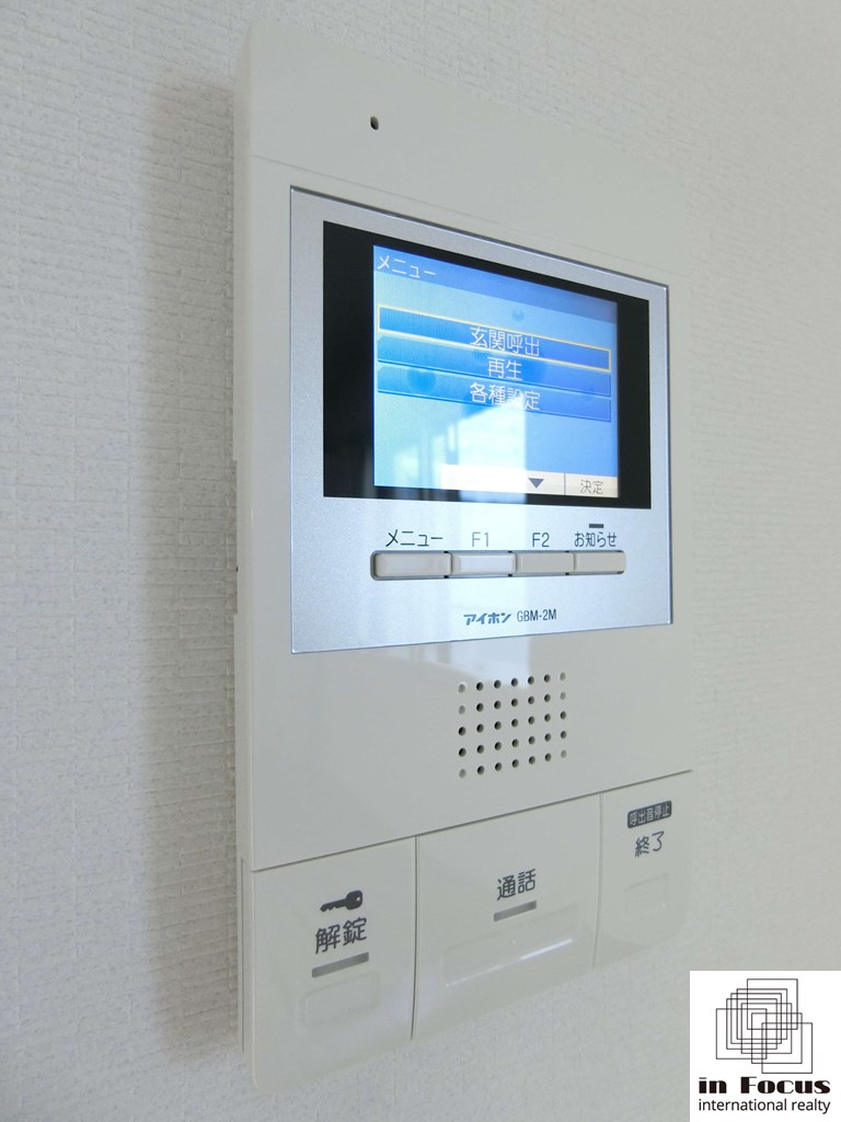 セキュリティ　来客の顔が見える安心のTVモニターホン