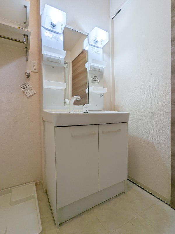 洗面設備　図面と現状に相違がある場合には現状を優先