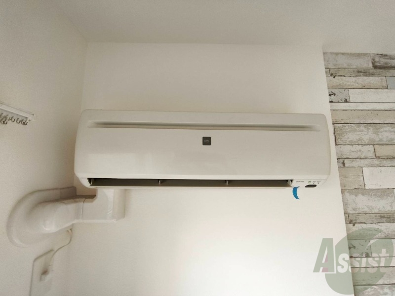 その他設備　エアコンが設置してありますので、寒暖対策もばっちり。