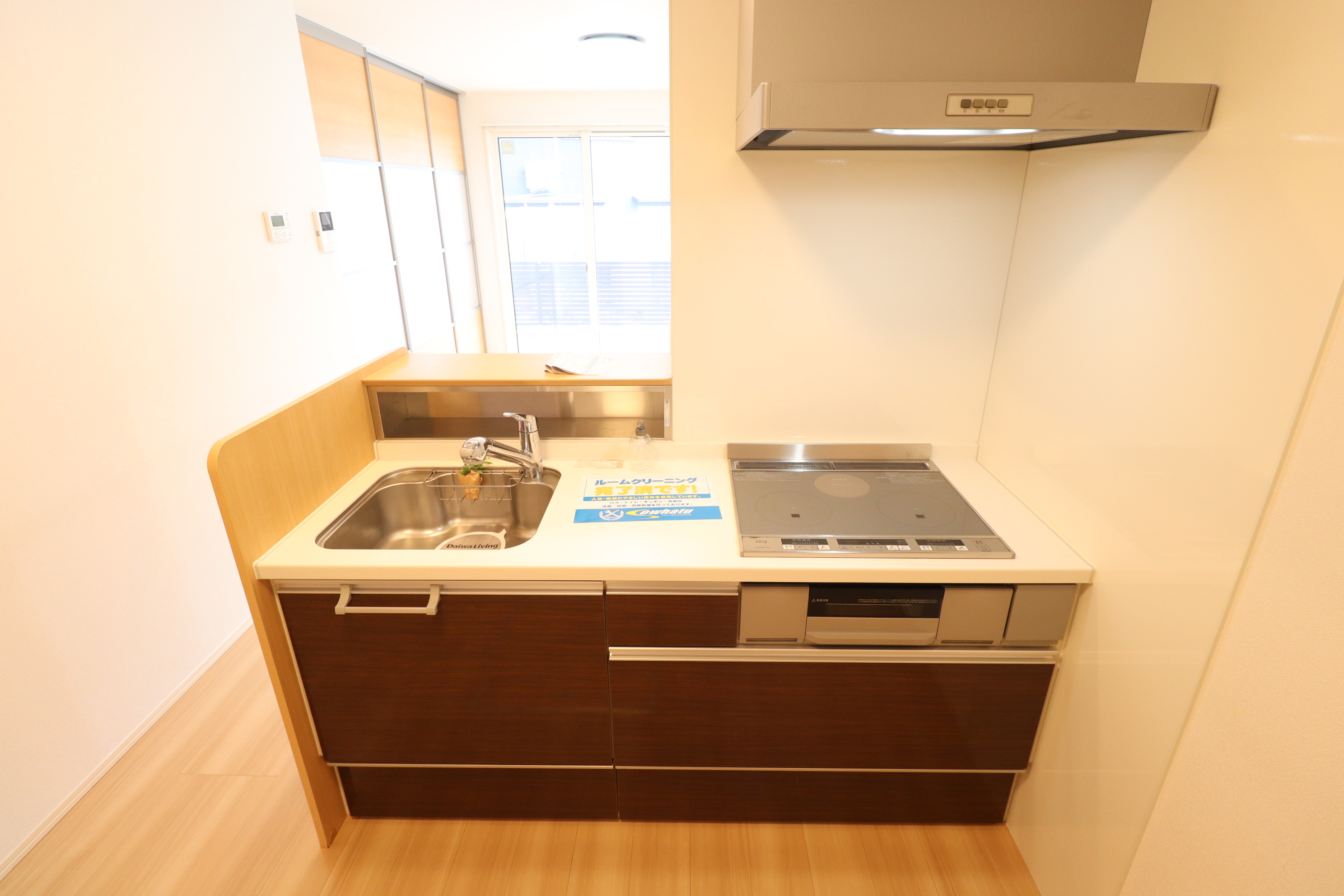 キッチン　IHヒーターで使いやすいキッチン♪