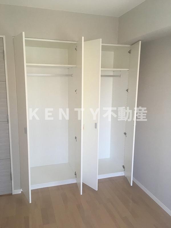 収納　ちょっとした収納スペースも充実しています