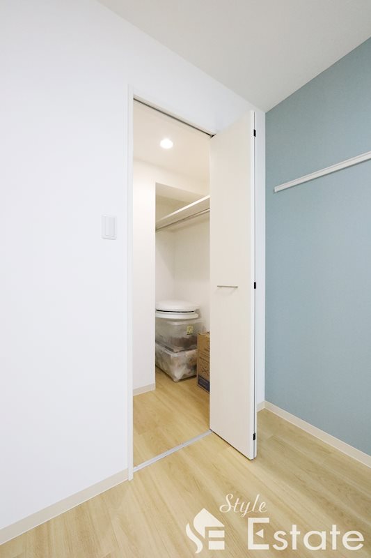 収納　ウォークインクローゼット