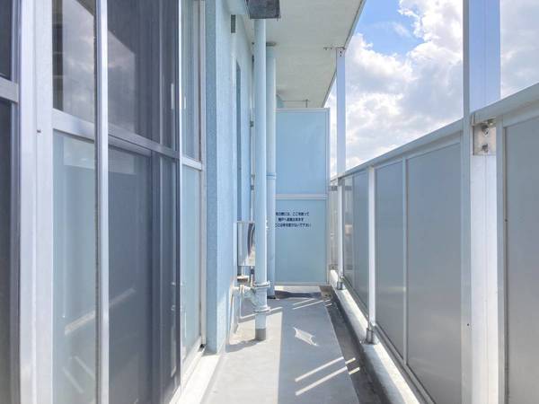 バルコニー　ビレッジハウスの同一物件・同一タイプの間取りの写真です