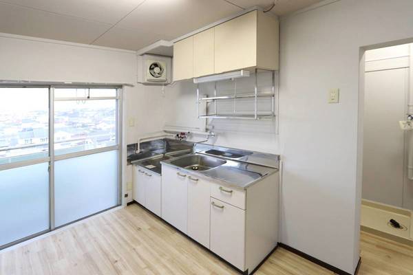 キッチン　ビレッジハウスの同一物件・同一タイプの間取りの写真です