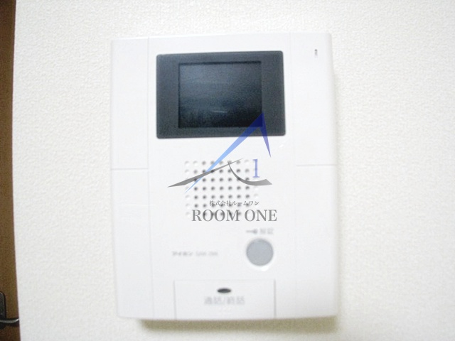 セキュリティ　モニター付きインターホンです。