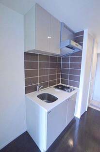 キッチン　★2口コンロ、システムキッチン★