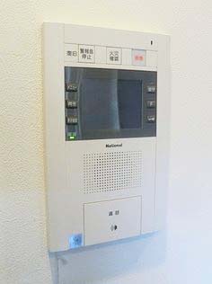 セキュリティ　★モニター付きインターホンで来客時も安心★